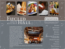 Tablet Screenshot of euclidhall.com